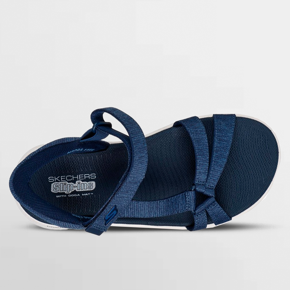 SKECHERS SANDALIA W. GO WALK FLEX SLIP-INS - 141481 NVY