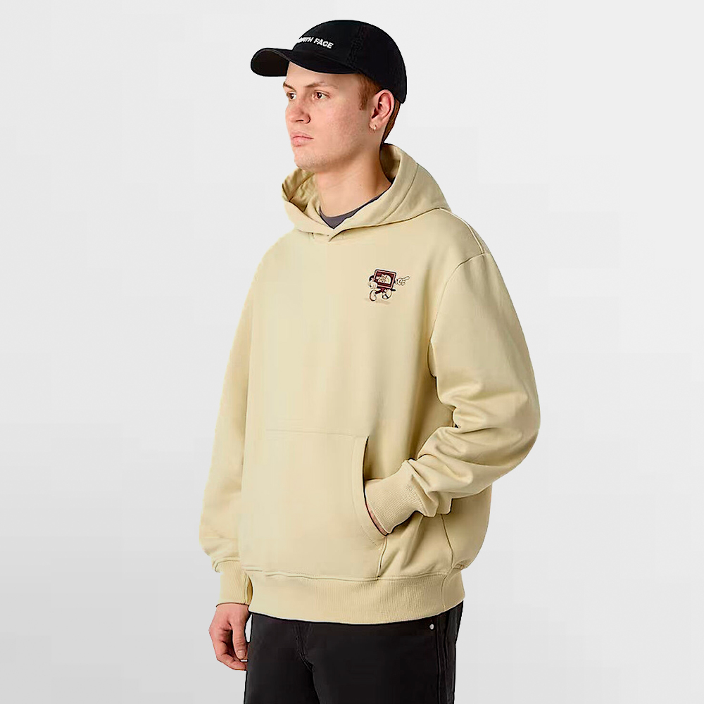 THE NORTH FACE CANGURO CARTOON LOGO RELAXED HOOD - NF0A8C333X4