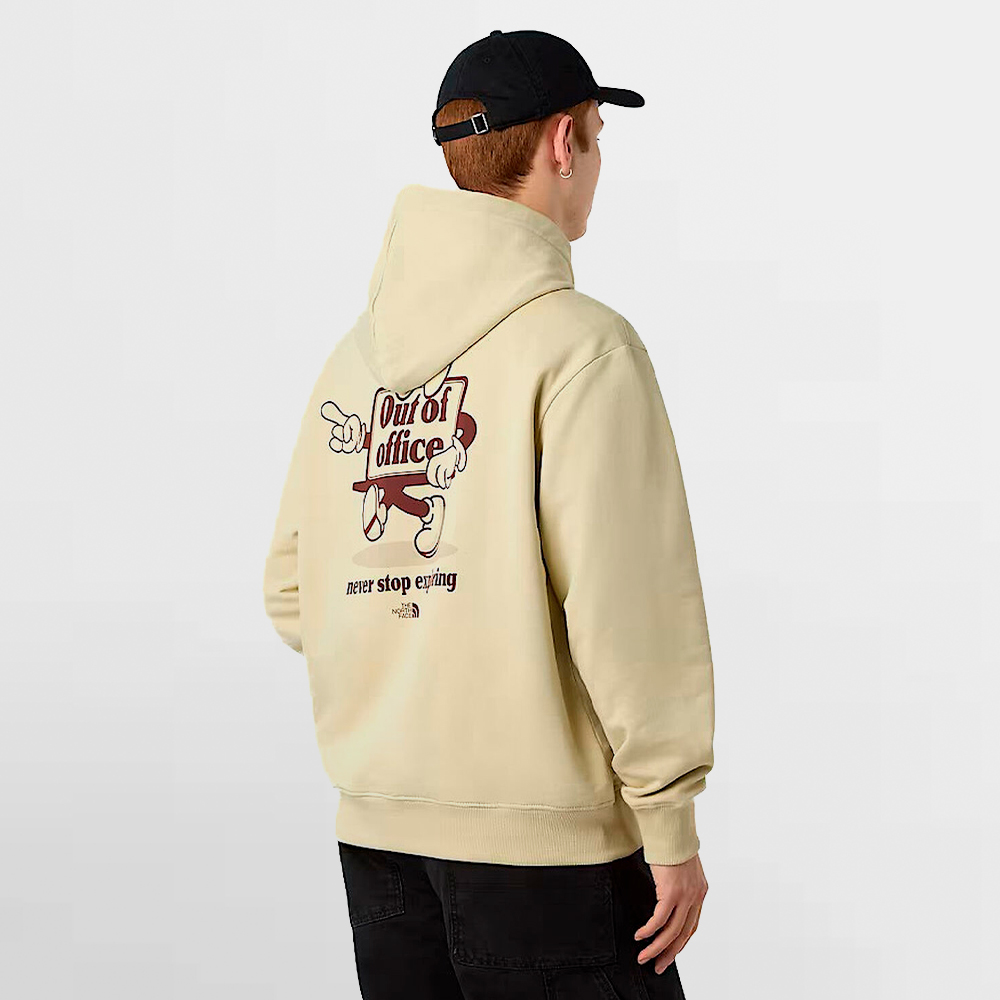 THE NORTH FACE CANGURO CARTOON LOGO RELAXED HOOD - NF0A8C333X4