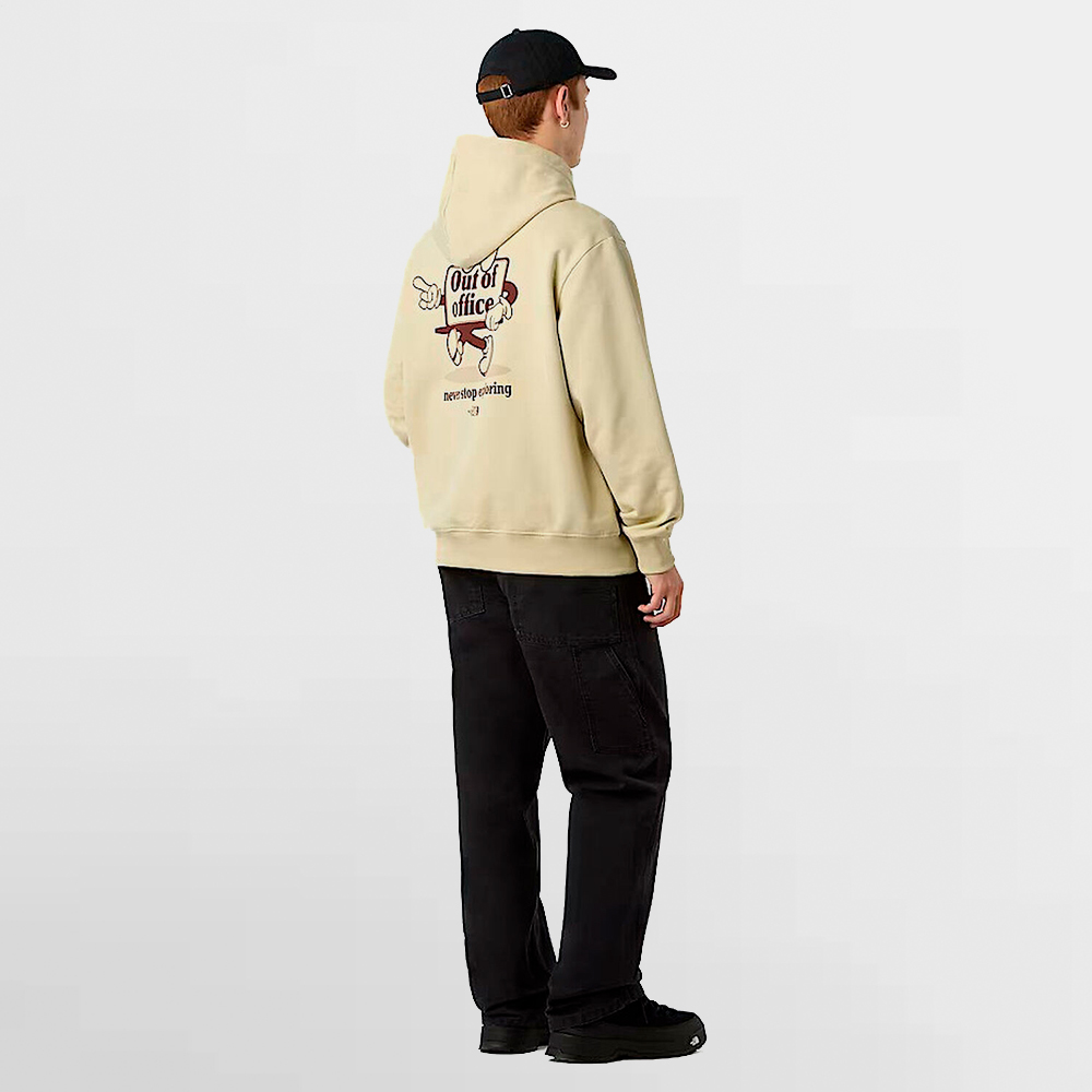 THE NORTH FACE CANGURO CARTOON LOGO RELAXED HOOD - NF0A8C333X4