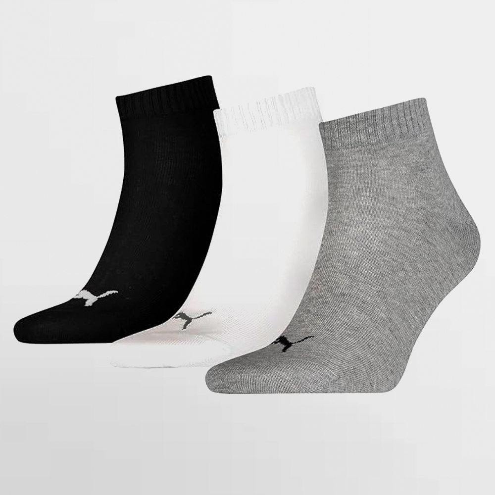 PUMA CALCETIN PACK 3 QUARTER PLAIN 3P - 701230337 882