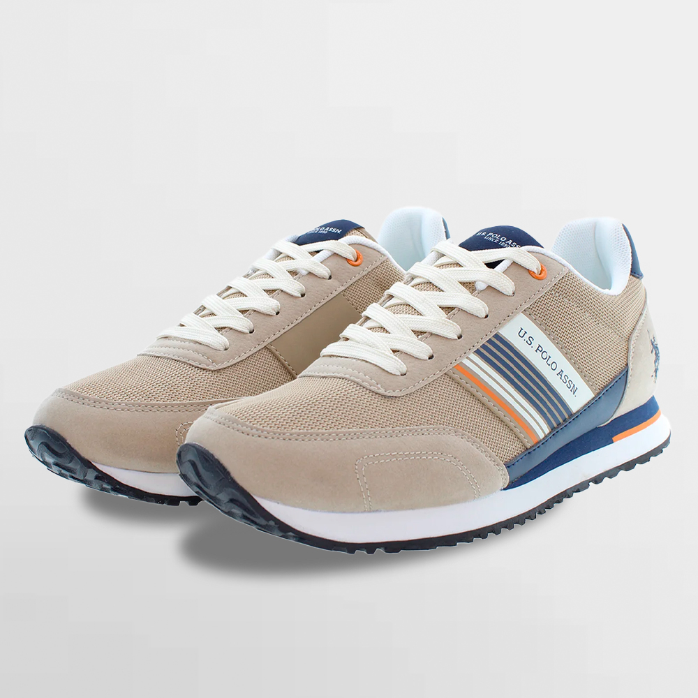 US POLO ASSN CALZADO XIRIO009M BEI-BLU02 - XIRIO009M/5MU2