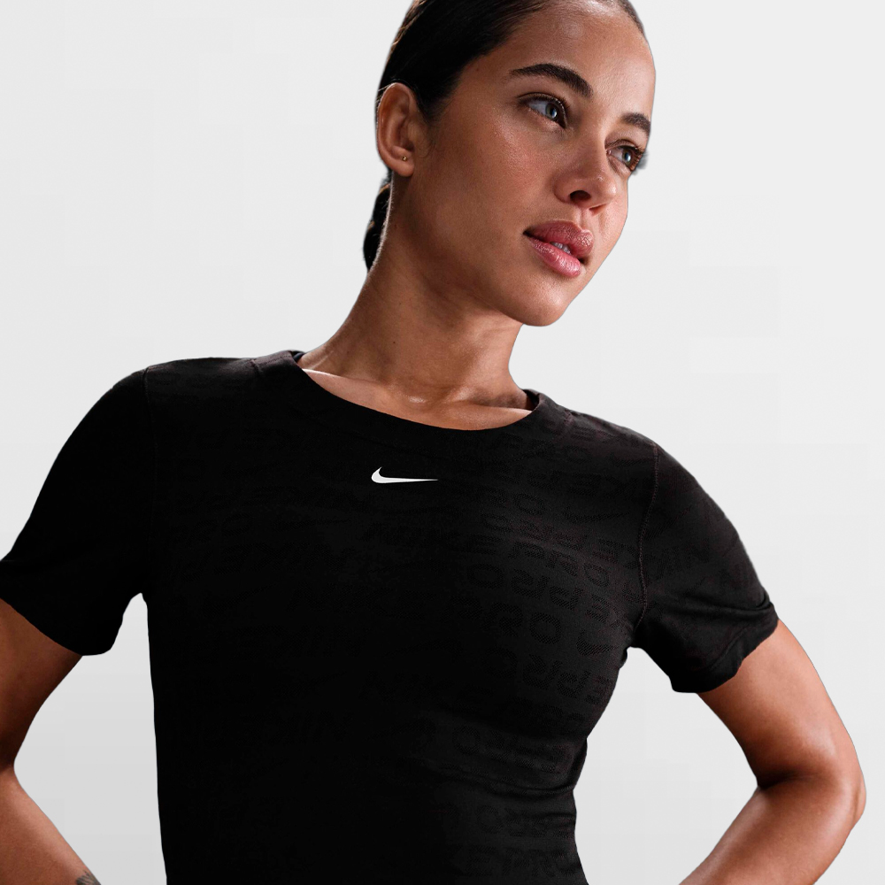 NIKE CAMISETA W. NP DF SS TOP AOJ GG - HJ2285 010