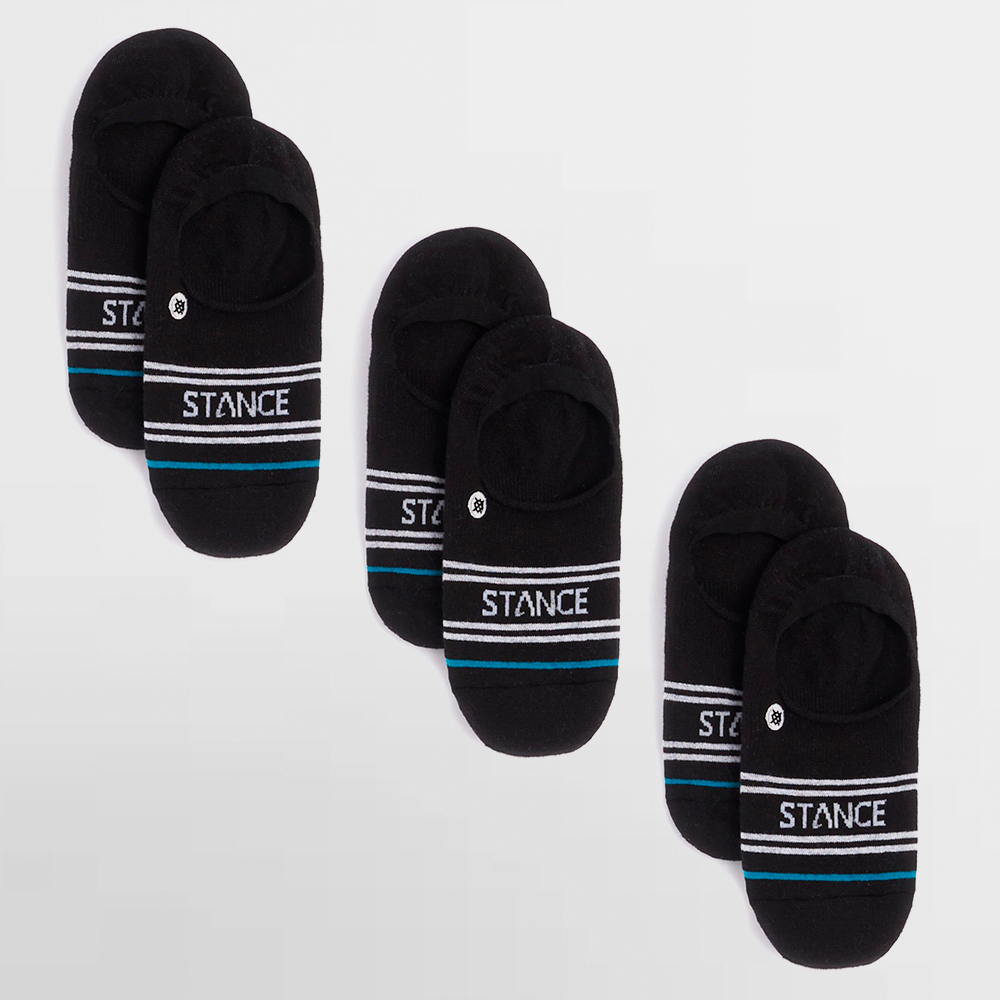 STANCE CALCETIN PACK 3 BASIC 3 PACK NO SHOW - A145D20SRO
