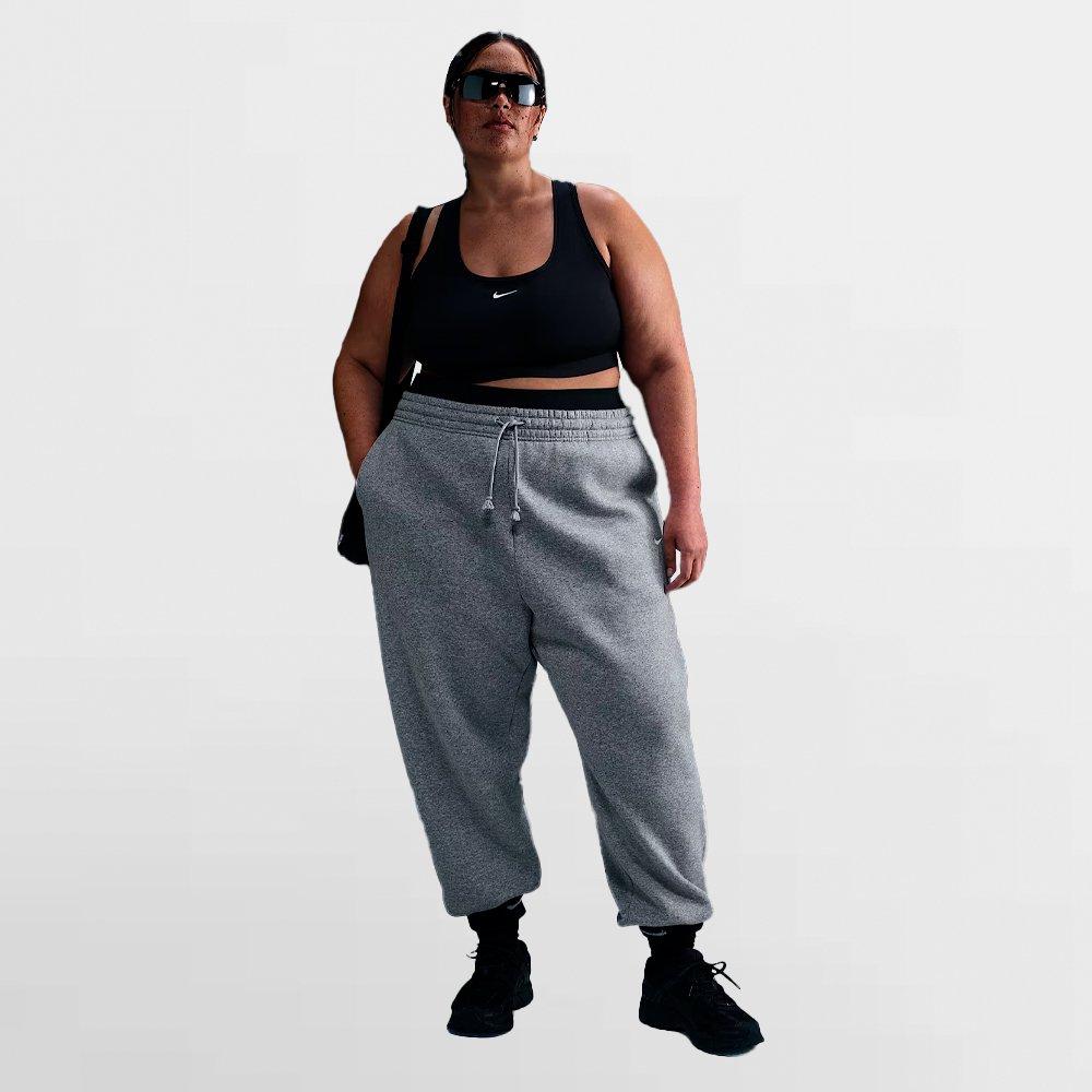 NIKE PANTALON W. NSW PHOENIX FLEECE (PLUS SIZE) - FZ5998 063