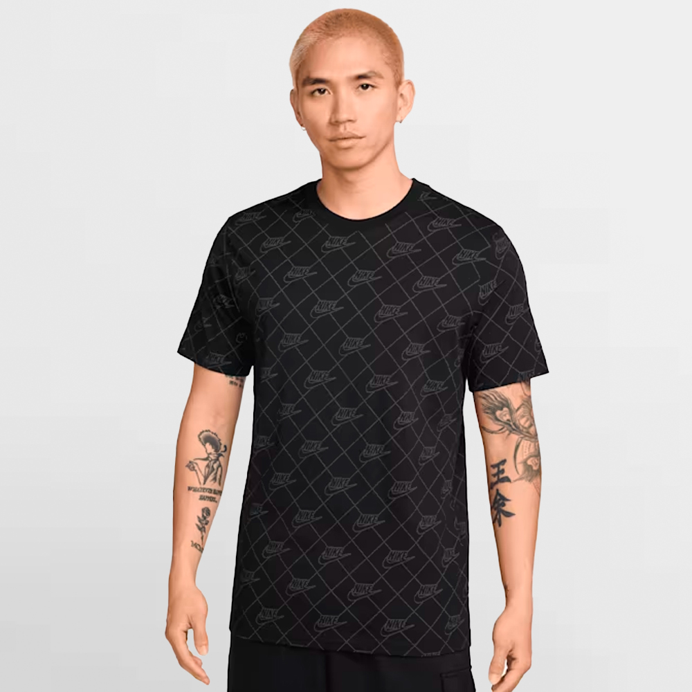 NIKE CAMISETA NSW TEE AOP SSNL CLUB - HQ9169 010