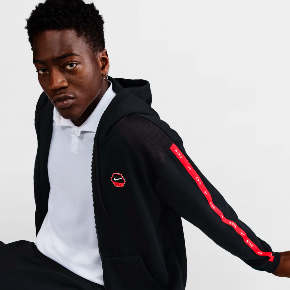 NIKE CANGURO NSW CS HOODY FLC BB - IH4285 010