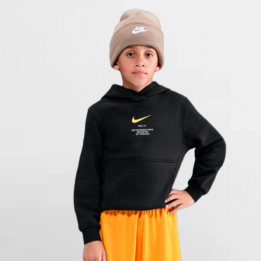 NIKE CANGURO K. NSW ATHL PO HOODIE BB - IH4313 010