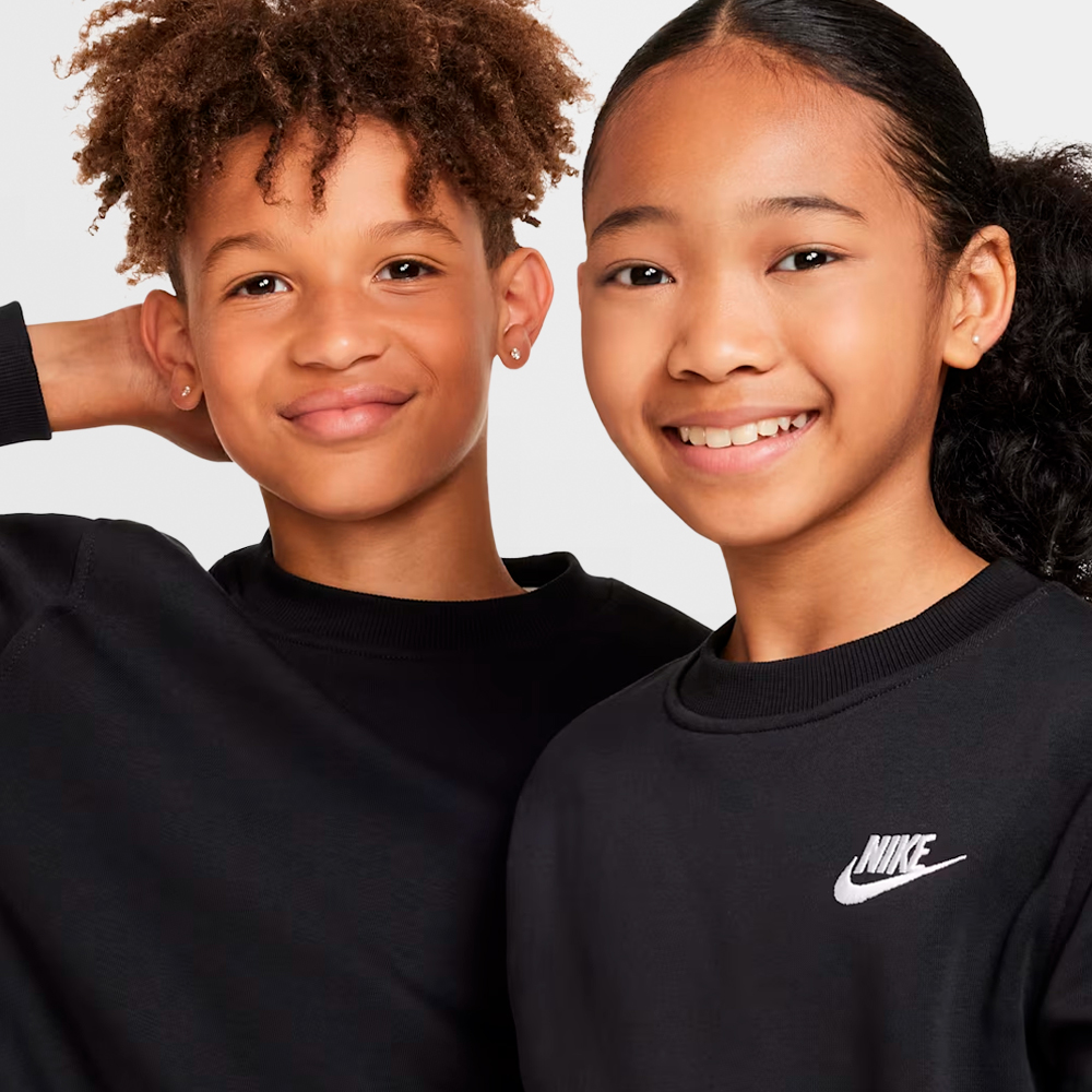 NIKE SUDADERA K. NSW CLUB FLEEC - FD3006 010