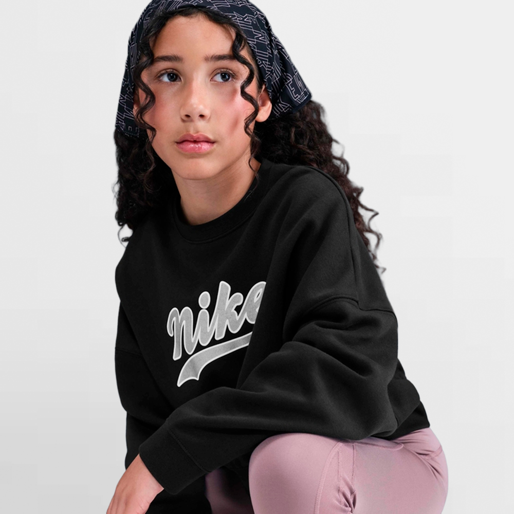 NIKE SUDADERA WG. NSW TREND FLC CRP CREW - IH4308 010