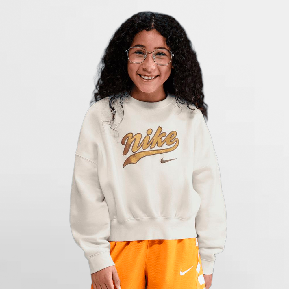 NIKE SUDADERA WG. NSW TREND FLC CRP CREW - IH4308 133