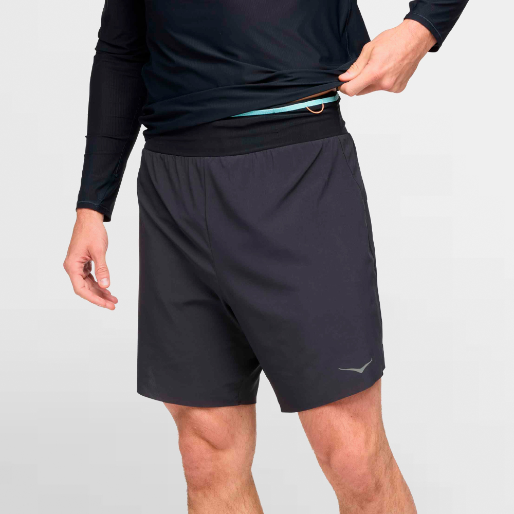 HOKA PANT. CORTO SKYGLIDE TRAIL SHORT - 1141740 BLK