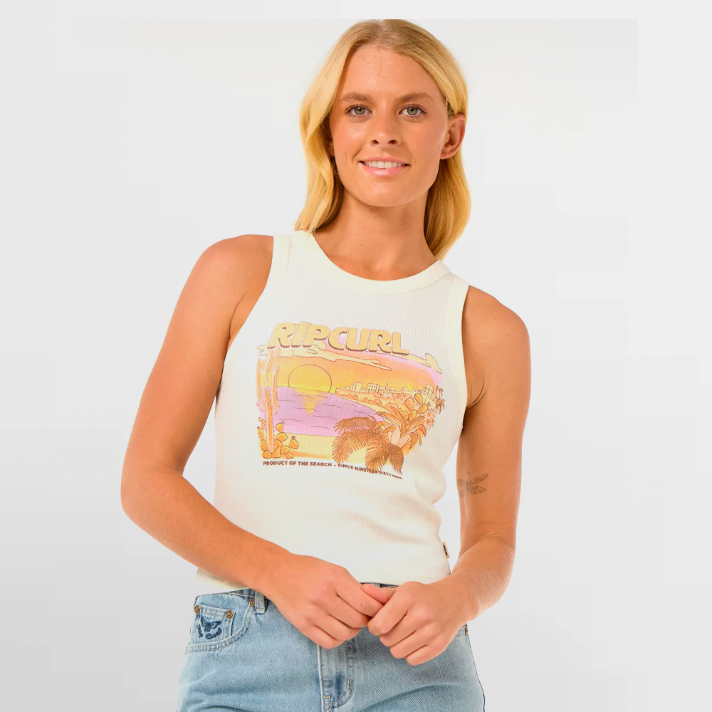 RIP CURL CAMISILLA W. LA PALOMA TANK - 0FGWTE 3021