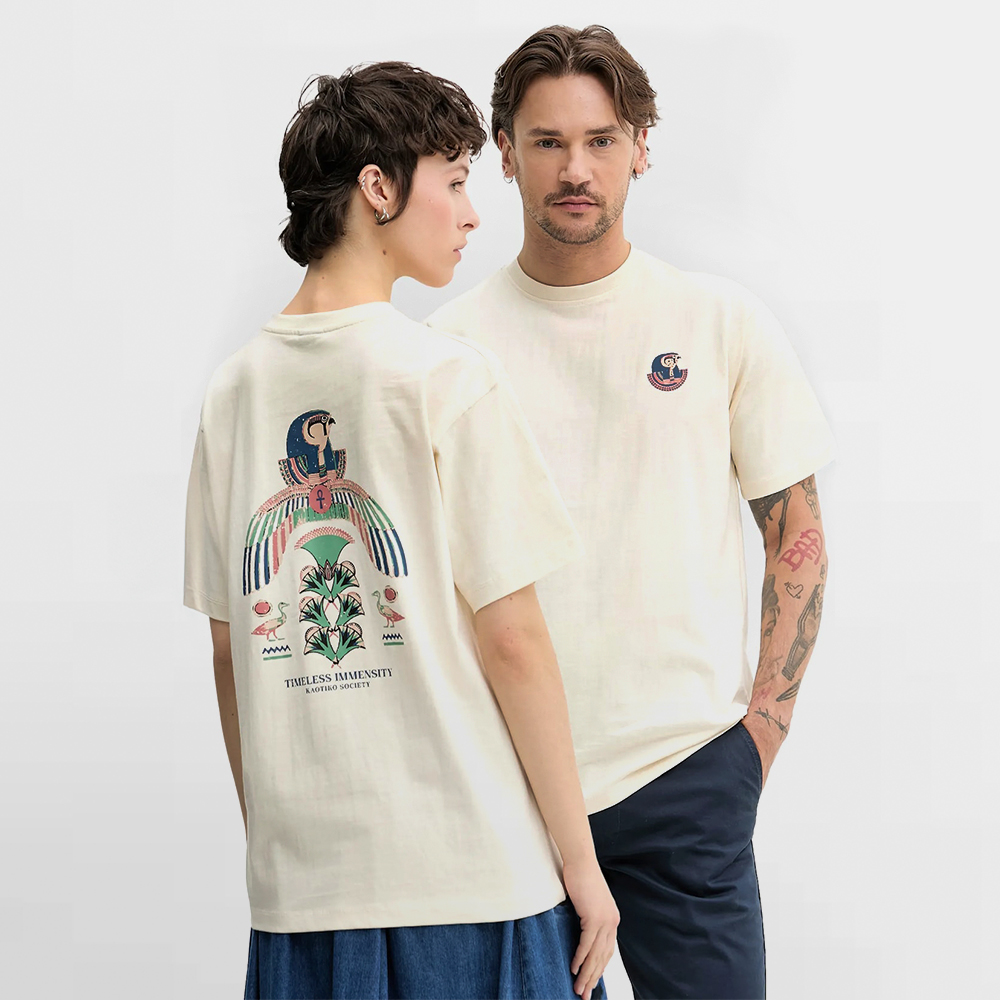 KAOTIKO CAMISETA M/C ORGANIC COTTON TIMELESS IMMENSITY - AQ016-01S-G002