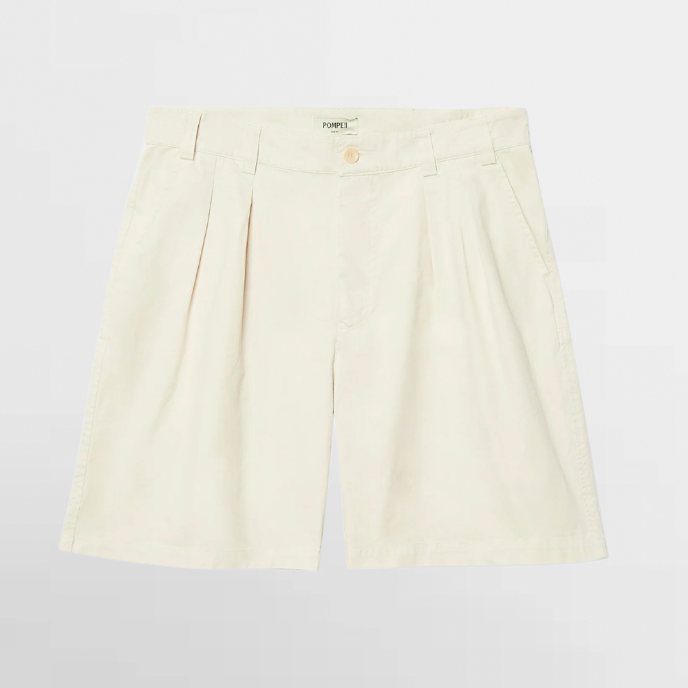 POMPEII  PANT. CORTO WIDE PLEATED SHORTS - H-22-003-20-8021