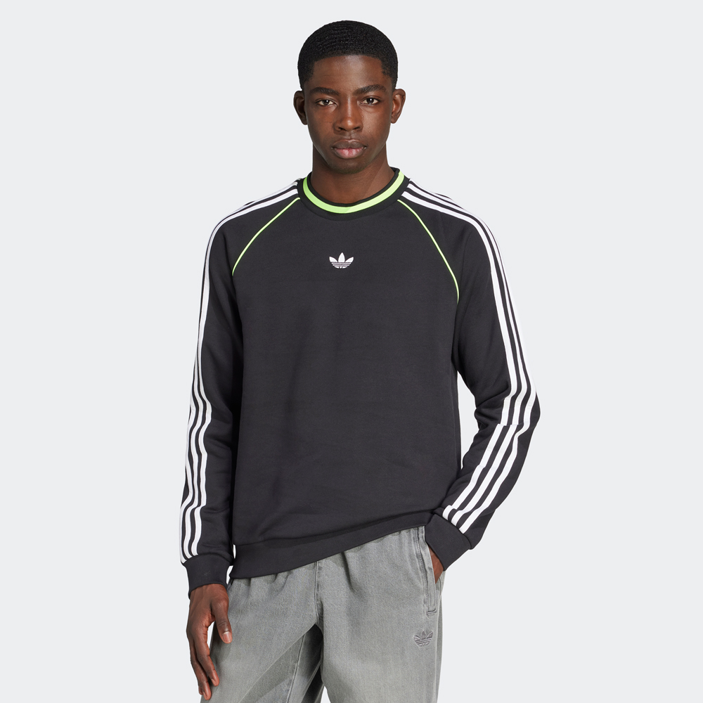 ADIDAS SUDADERA PIPING CREWNECK - JW5918