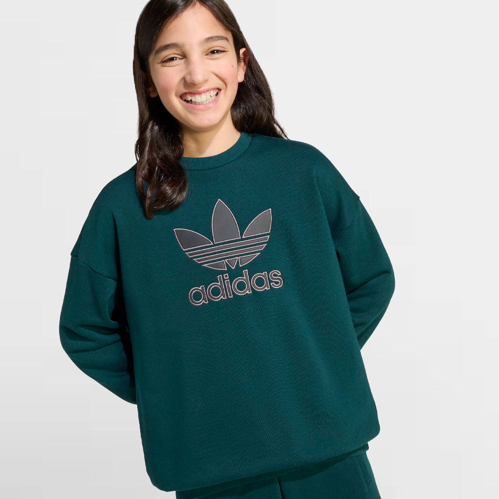 ADIDAS SUDADERA K. TREFOIL CREW - JV8574