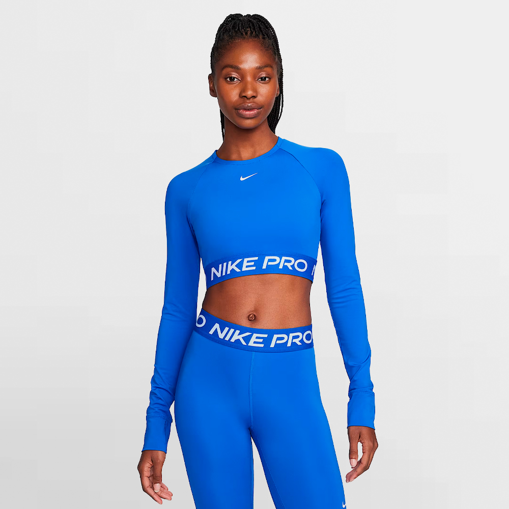 NIKE CAMISETA M/L W. PRO 365 CROP - FV5484 405