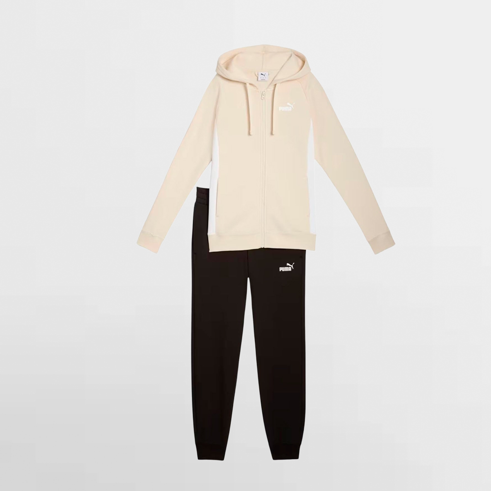 PUMA CHANDAL W. FULL-ZIP HOODED SWEAT SUIT - 690738 87