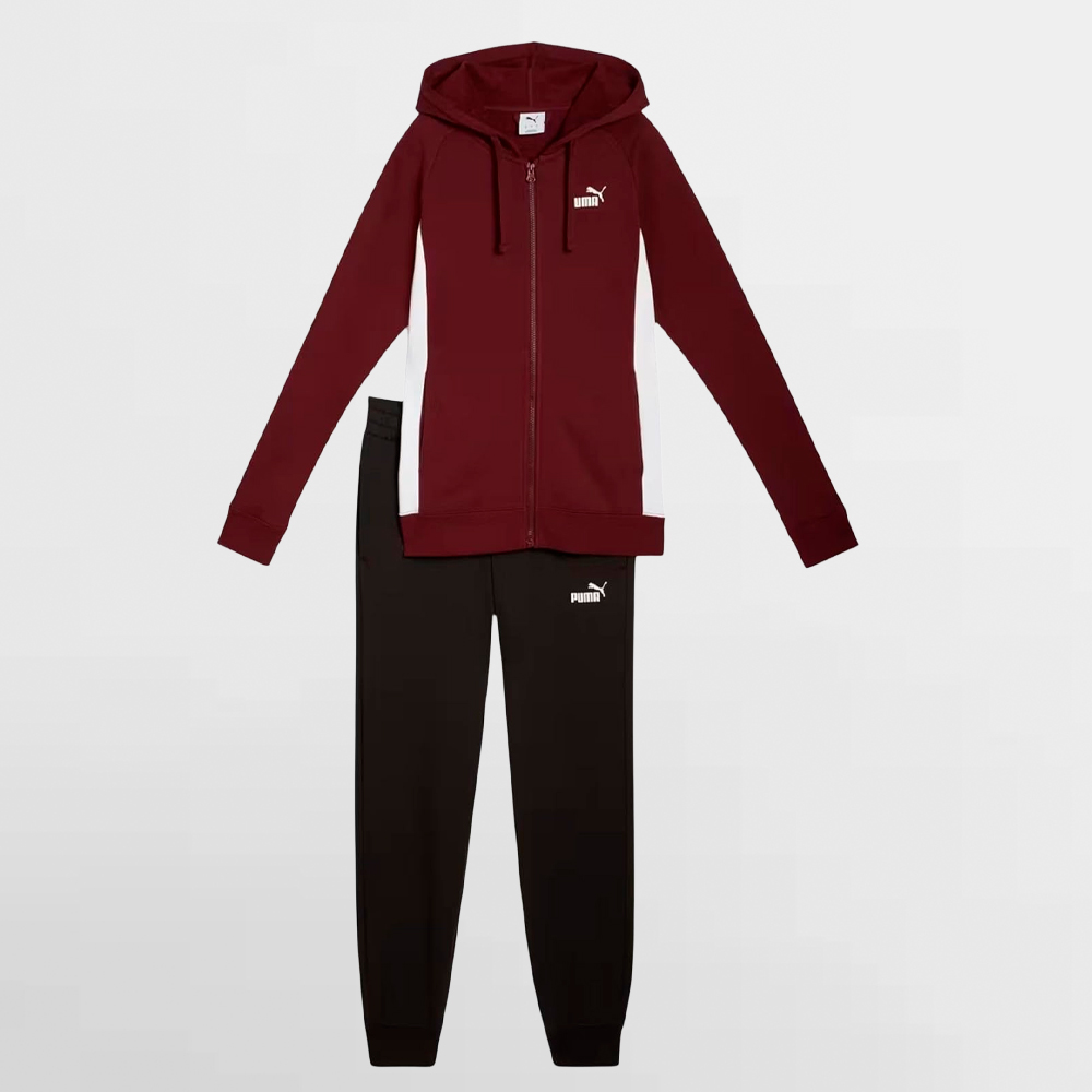 PUMA CHANDAL W. FULL-ZIP HOODED SWEAT SUIT - 690738 96