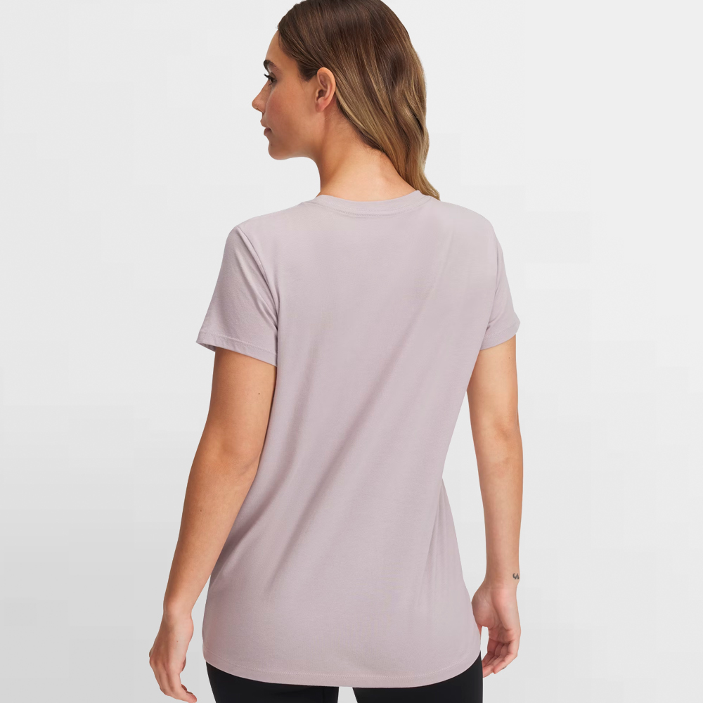 UNDER ARMOUR CAMISETA W. UA RIVAL LOGO SHORT SLV - 1356305 009