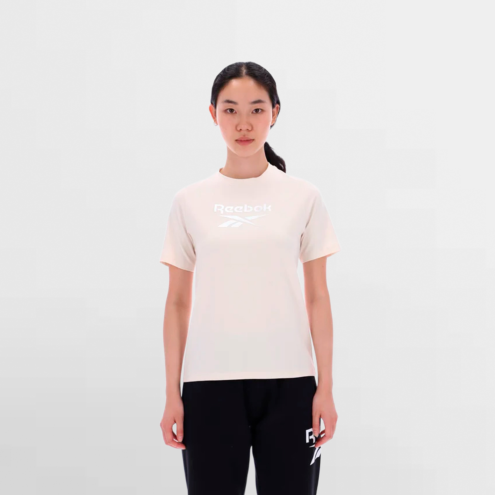 REEBOK CAMISETA W. METALLIC LOGO TEE - 100241365