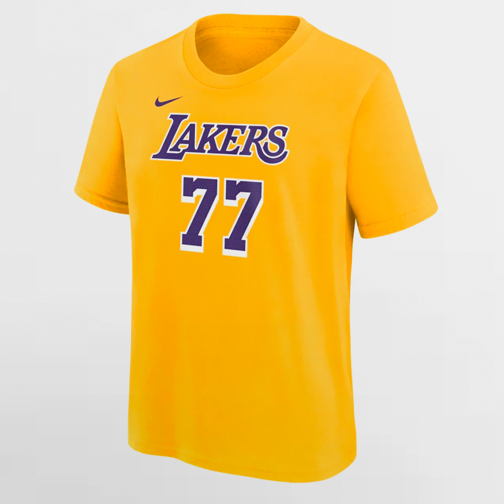 NIKE CAMISETA N&N TEE ICON LAKERS ( DONCIC ) - EZ2M1BCMW NFG