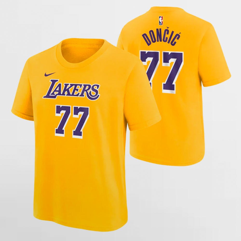 NIKE CAMISETA N&N TEE ICON LAKERS ( DONCIC ) - EZ2M1BCMW NFG