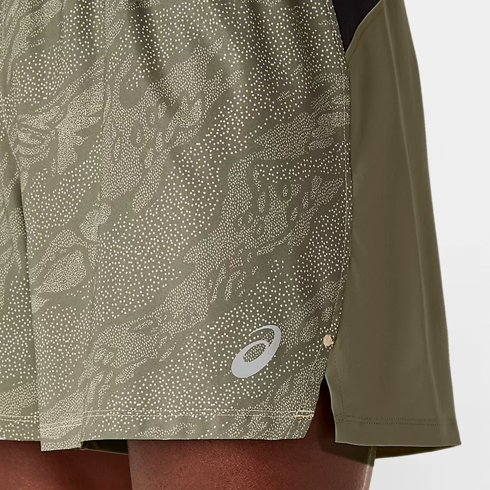 ASICS PANT. CORTO FUJITRAIL ALL OVER PRINT 5IN SHORT - 2011D392 300