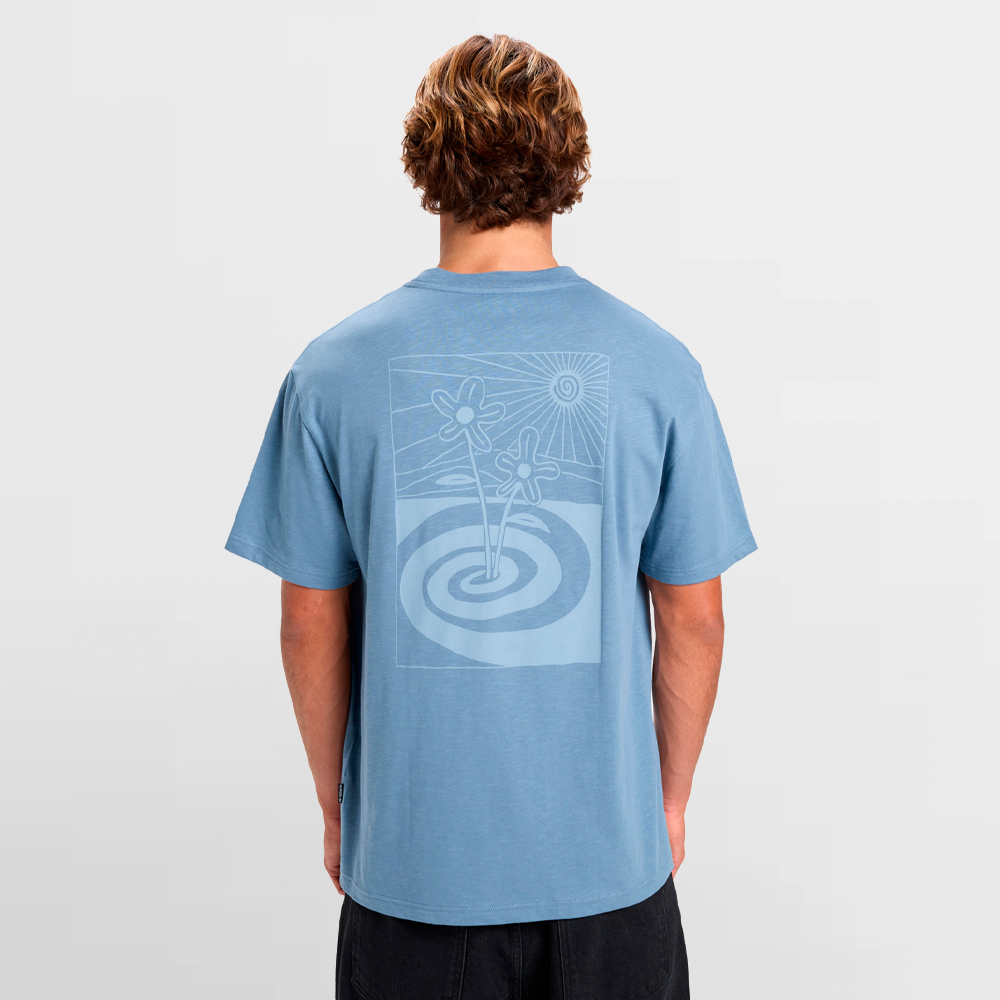 QUIKSILVER CAMISETA CL SKIPPING STONES SS - EQYZT08195 BND0