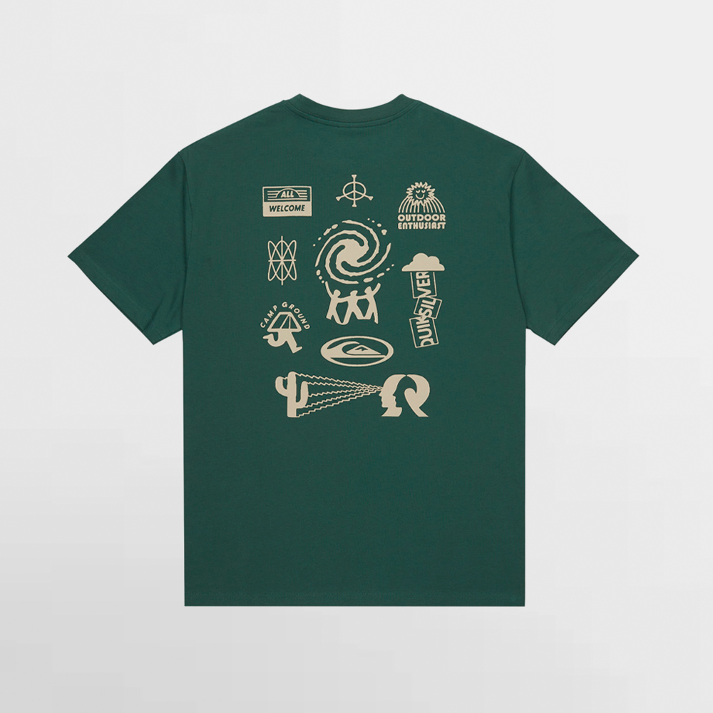 QUIKSILVER CAMISETA PTO WELCOME ALL SS - EQYZT08199 TKR