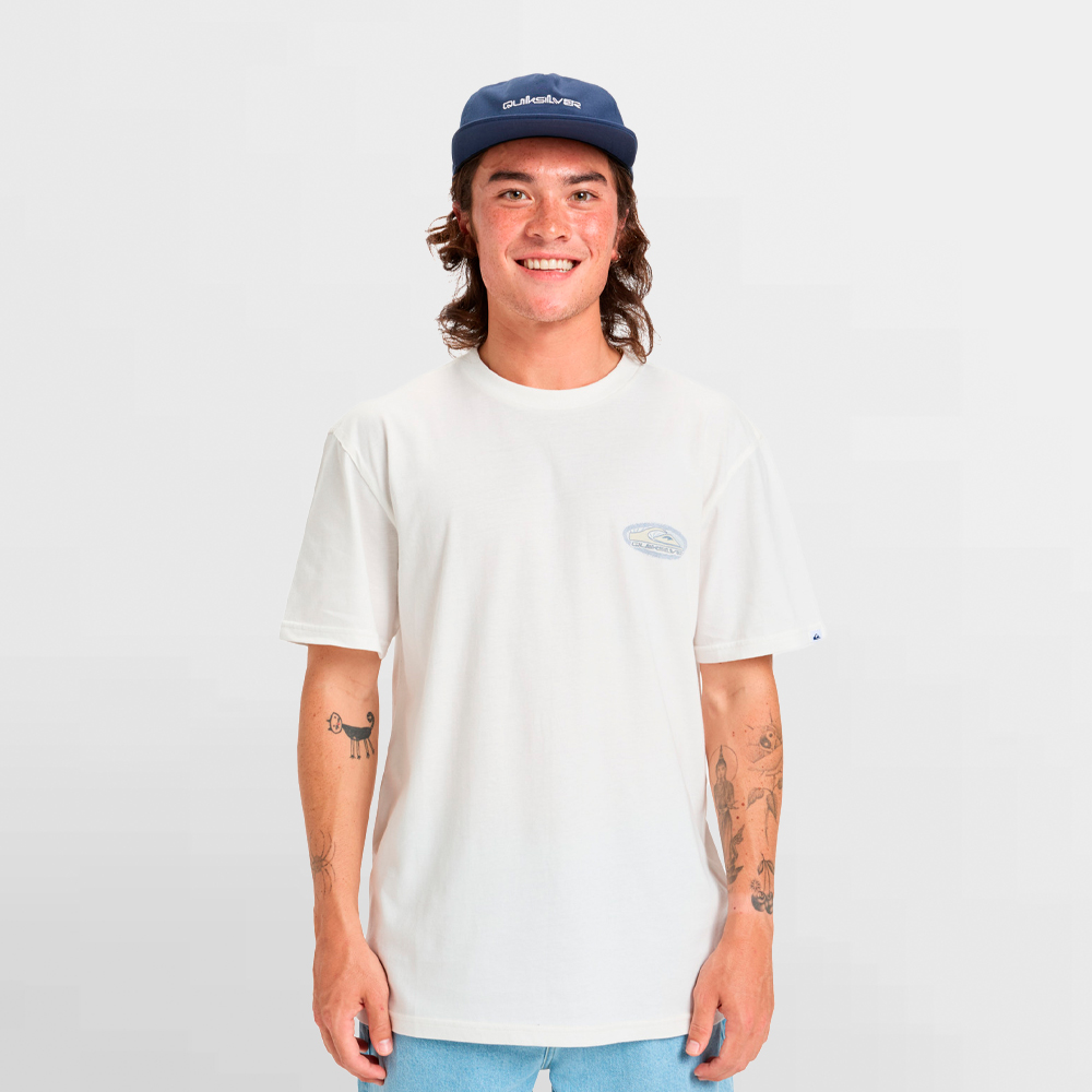 QUIKSILVER CAMISETA EVO BORDER LINES SS - EQYZT08191 WBK0