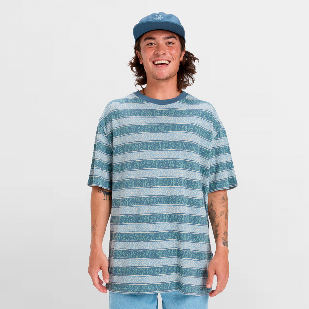 QUIKSILVER CAMISETA SASSI SS JACQUARD TEE - EQYKT04394 BHL3