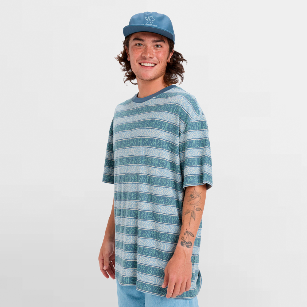 QUIKSILVER CAMISETA SASSI SS JACQUARD TEE - EQYKT04394 BHL3