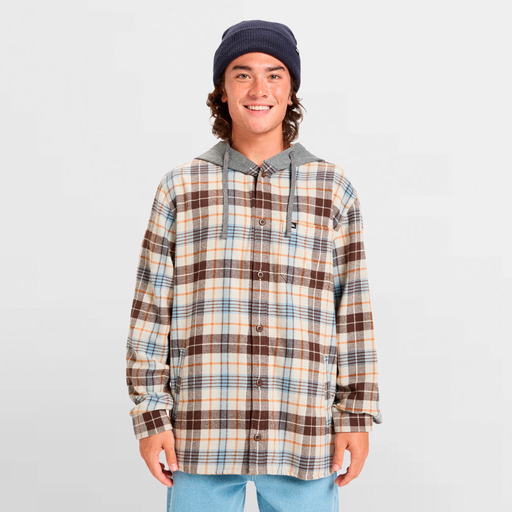 QUIKSILVER CAMISA HOODED SURF LS SHIRT - EQYWT04650 SFQ1