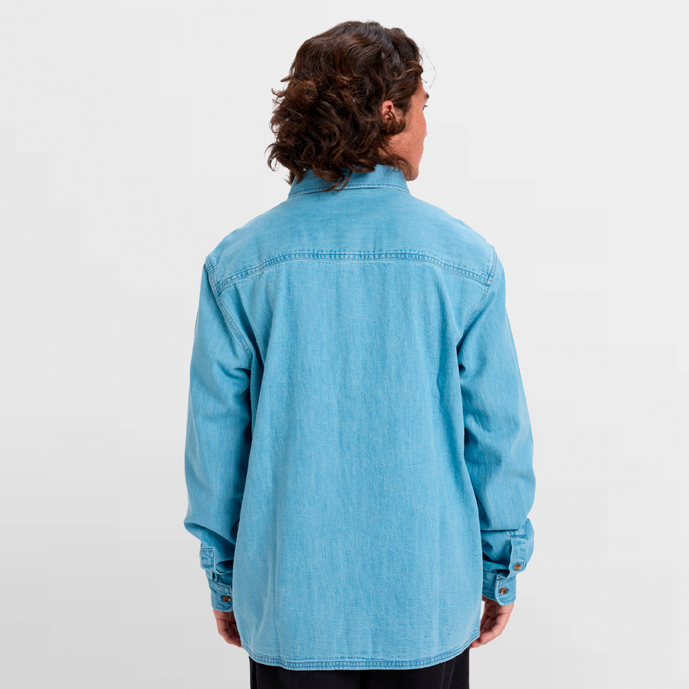 QUIKSILVER CAMISA BOZEMAN DENIM LS SHIRT - EQYWT04644 SNA0