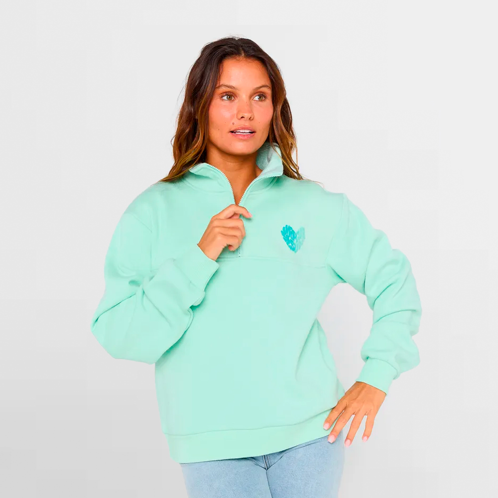 RIP CURL SUD. CREMALLERA W. HALF ZIP FLEECE - 0B4WFL 8089