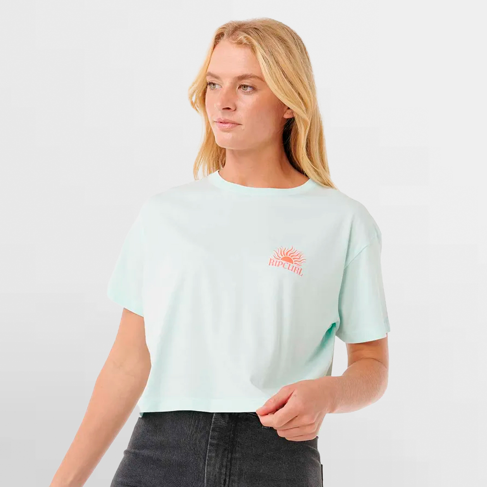 RIP CURL CAMISETA W. SUNRISE CROP TEE - 0JBWTE 0067
