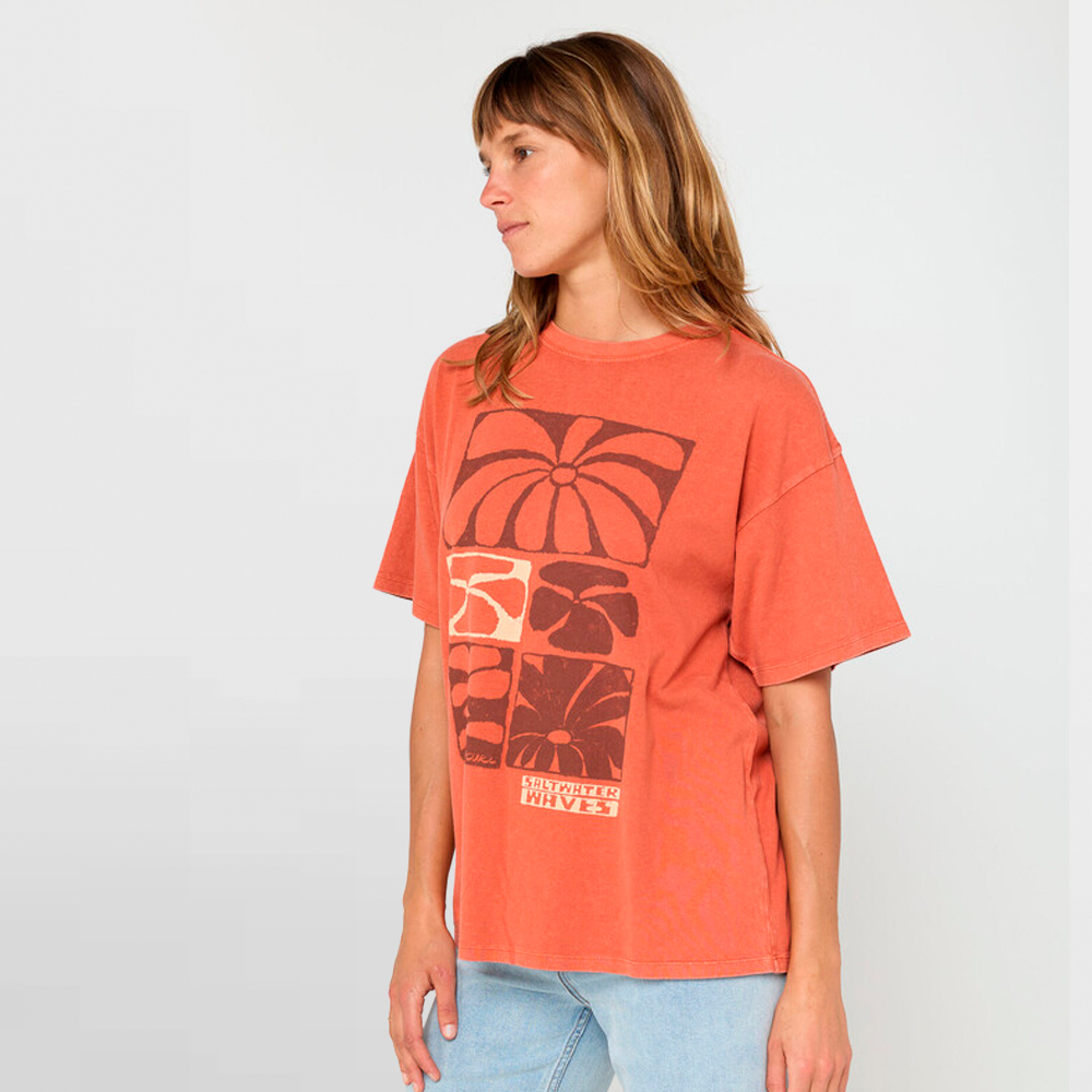 RIP CURL CAMISETA W. OCEANIC HERITAGE TEE - 0JFWTE 0041