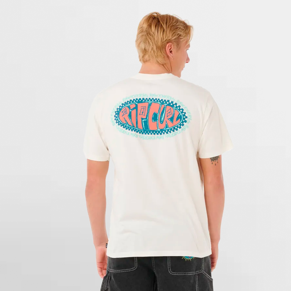RIP CURL CAMISETA RAW ENERGY DE OVAL TEE - 0TPMTE 3021