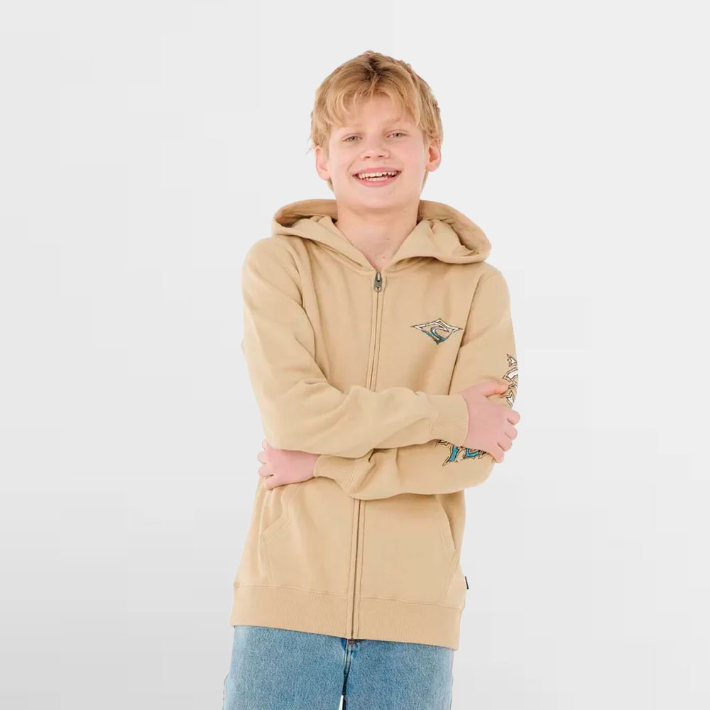 RIP CURL CANGURO FZ K. TROPIC DAZE Z/THRU - 031BFL 2371