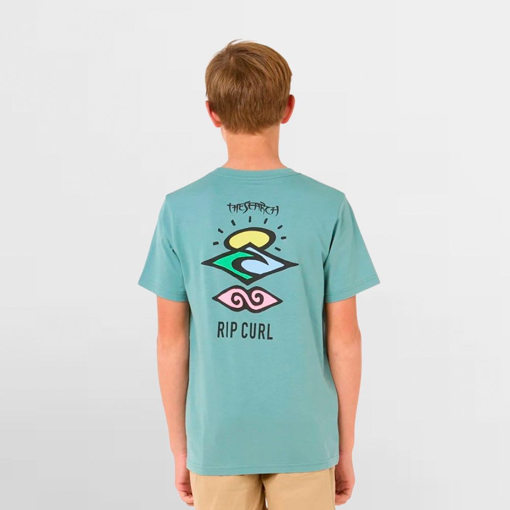 RIP CURL CAMISETA K. TROPIC DAZE LOGO TEE - 124BTE 1276