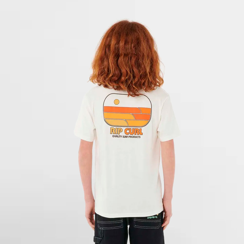 RIP CURL CAMISETA K. SURF REVIVAL LOGO TEE - 12EBTE 3021