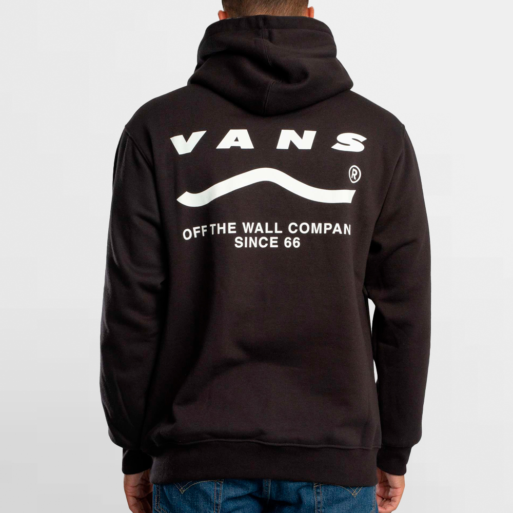VANS CANGURO DETEREMINED PULLOVER - VN000P8GBLK