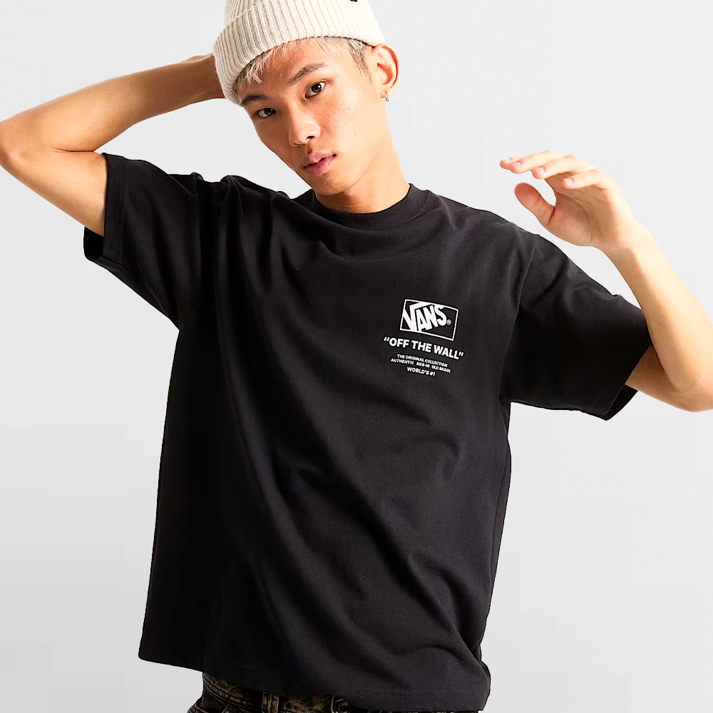 VANS CAMISETA STOCKPILE SS - VN000PEWBLK