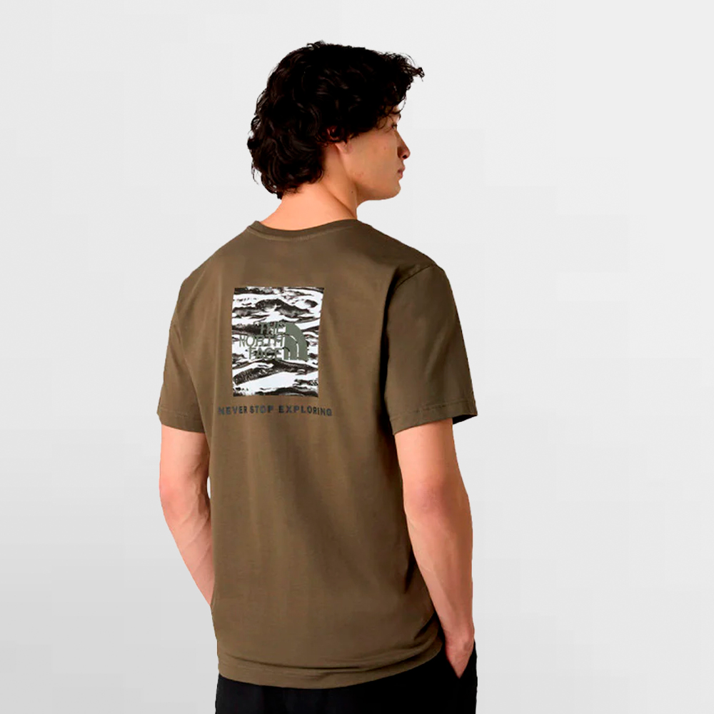 THE NORTH FACE CAMISETA BOX NSE EDGE OF LIGHT INFILL S/S TEE - NF0A8E3HFA4