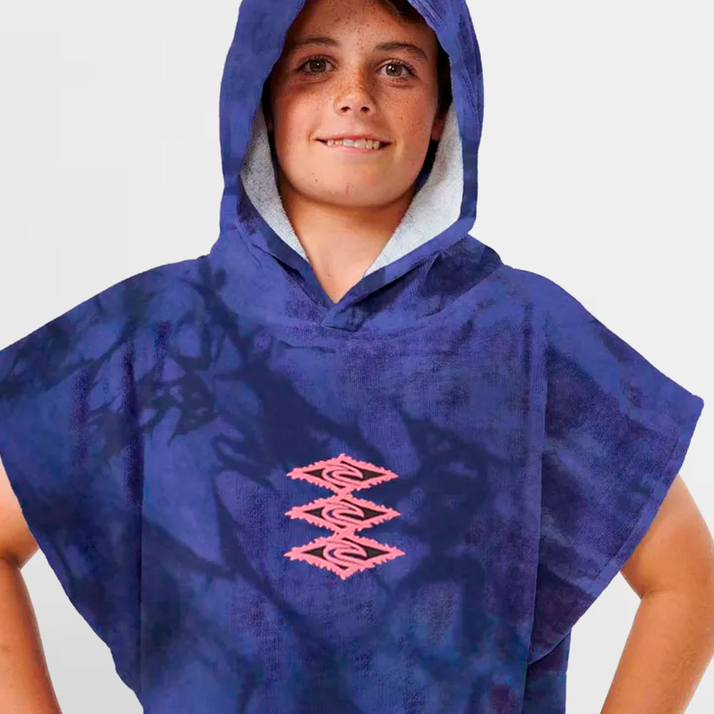 RIP CURL PONCHO K. MIXED HOODED TOWEL - 008BTO 2140