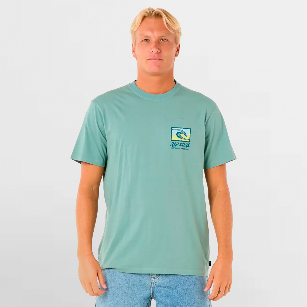 RIP CURL CAMISETA RAW ENERGY TRAD TEE - 0O3MTE 3038