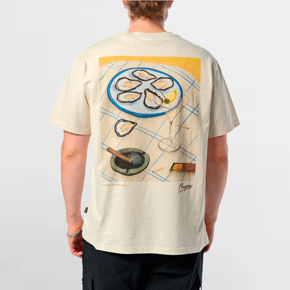 POMPEII  CAMISETA ARTE DEL BUEN VIVIR TEE - H-04-001-20-8004