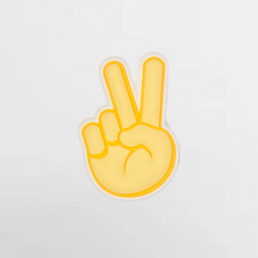 CROCS PIN SIGNO DE LA PAZ CON LA MANO - 10007207